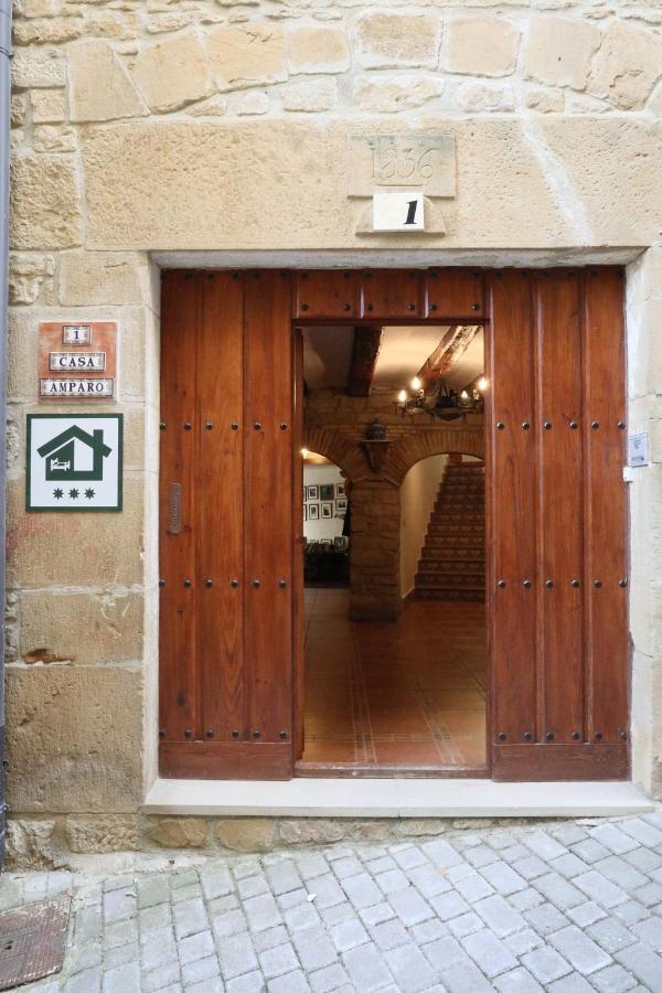 Bed and Breakfast Casa Amparo San Martín de Unx Exterior foto